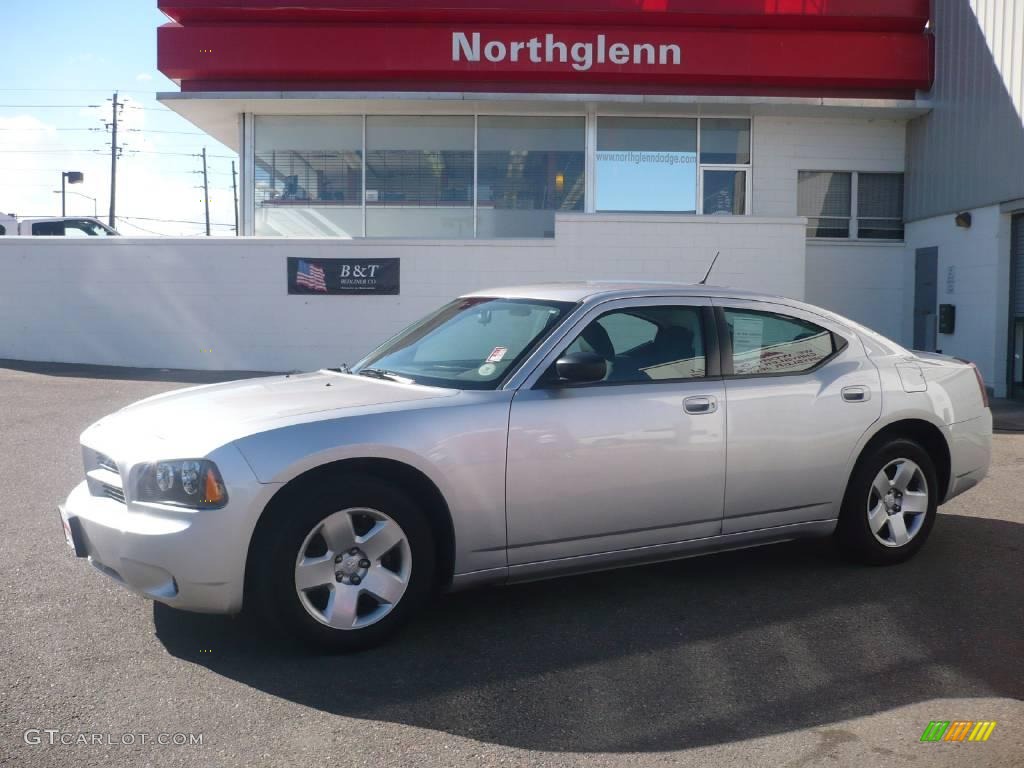 Bright Silver Metallic Dodge Charger