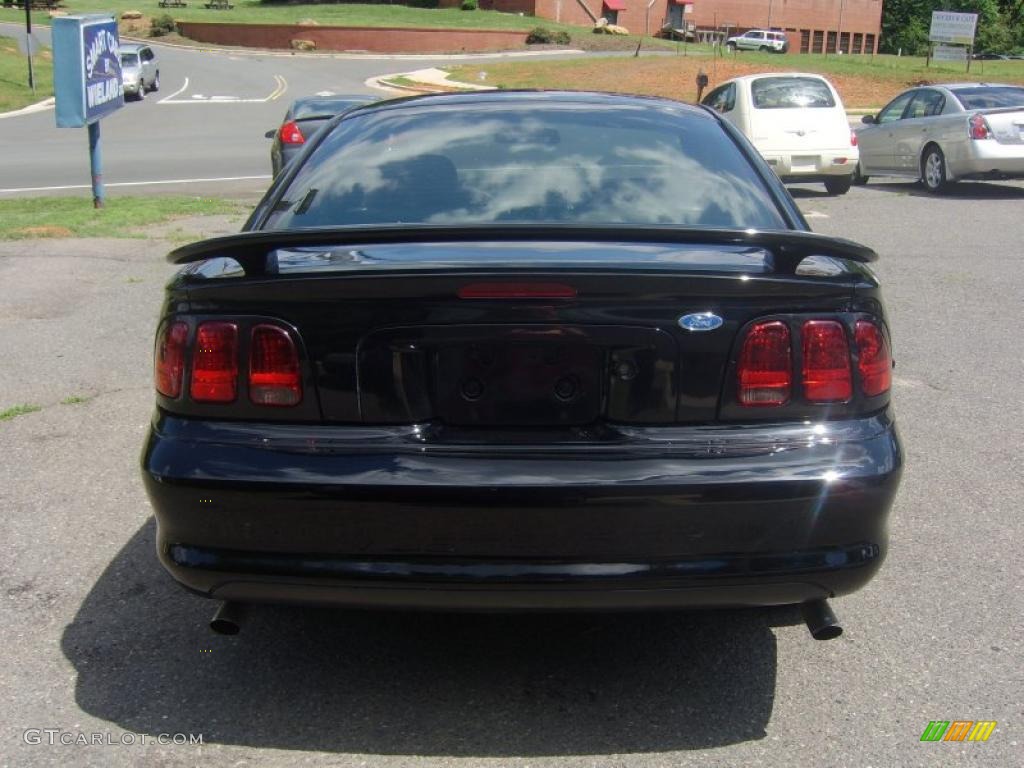1996 Mustang GT Coupe - Black / Medium Graphite photo #4