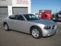 2008 Bright Silver Metallic Dodge Charger SE  photo #3