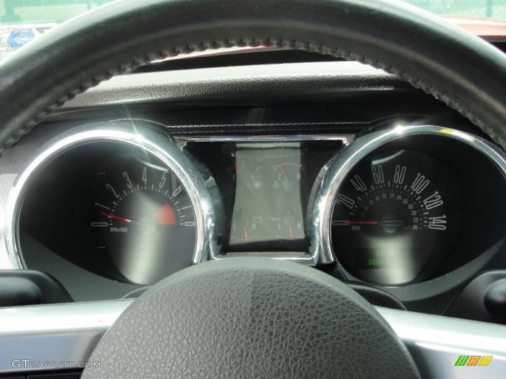 2007 Mustang GT/CS California Special Convertible - Redfire Metallic / Black/Dove Accent photo #41