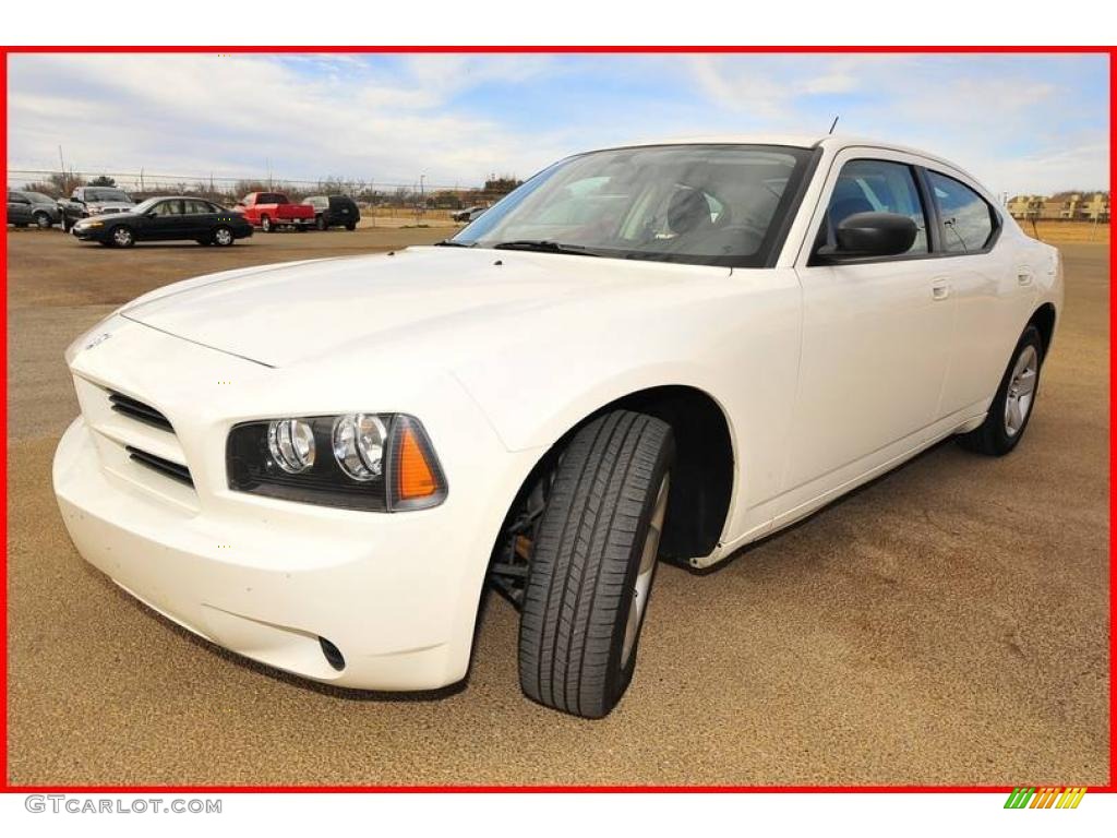 Cool Vanilla Clear Coat Dodge Charger