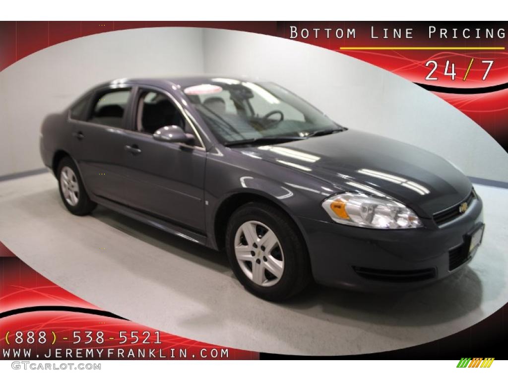 2010 Impala LS - Cyber Gray Metallic / Gray photo #1