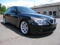 Jet Black - 5 Series 545i Sedan Photo No. 2