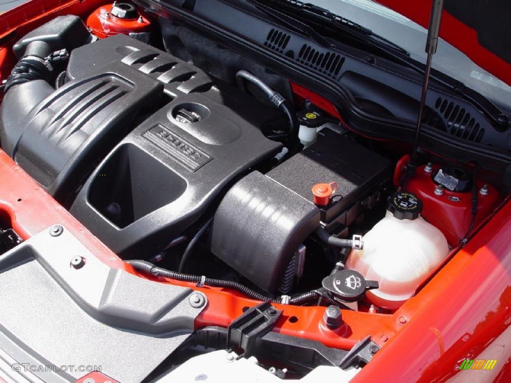 2007 Cobalt LS Coupe - Victory Red / Gray photo #24