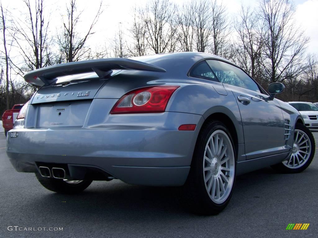 2005 Crossfire SRT-6 Coupe - Sapphire Silver Blue Metallic / Dark Slate Grey photo #5