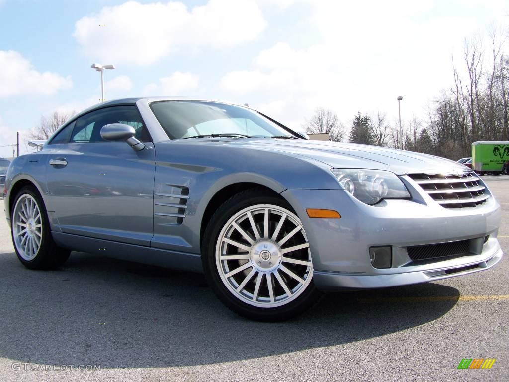 2005 Crossfire SRT-6 Coupe - Sapphire Silver Blue Metallic / Dark Slate Grey photo #10