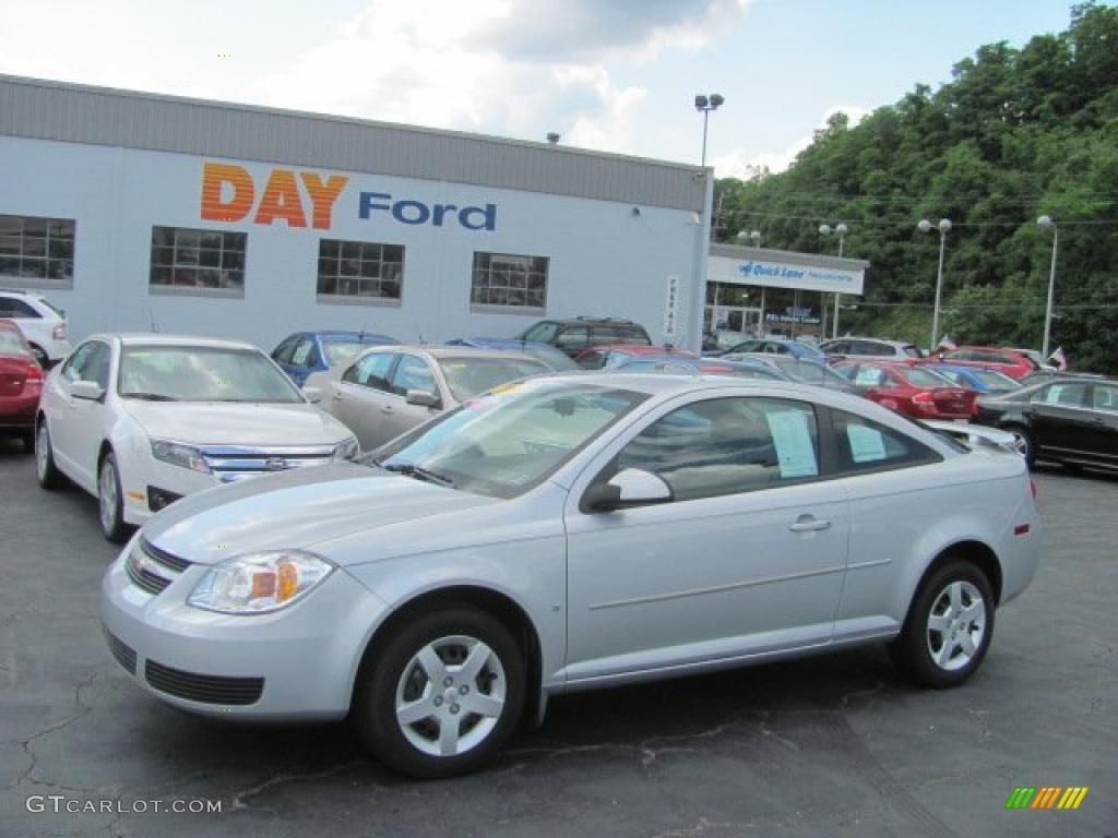 2007 Cobalt LT Coupe - Ultra Silver Metallic / Gray photo #1