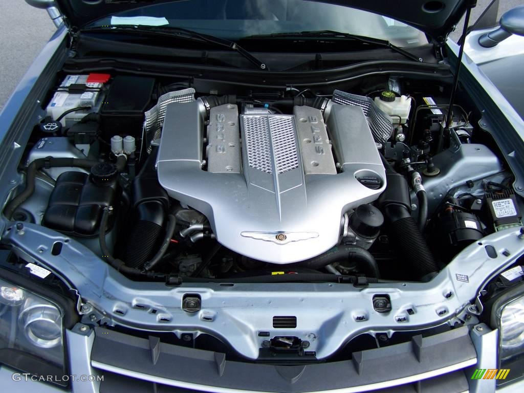 2005 Chrysler Crossfire SRT-6 Coupe 3.2 Liter Supercharged SOHC 18-Valve V6 Engine Photo #3113781