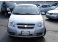 2007 Medium Gray Chevrolet Aveo LS Sedan  photo #2