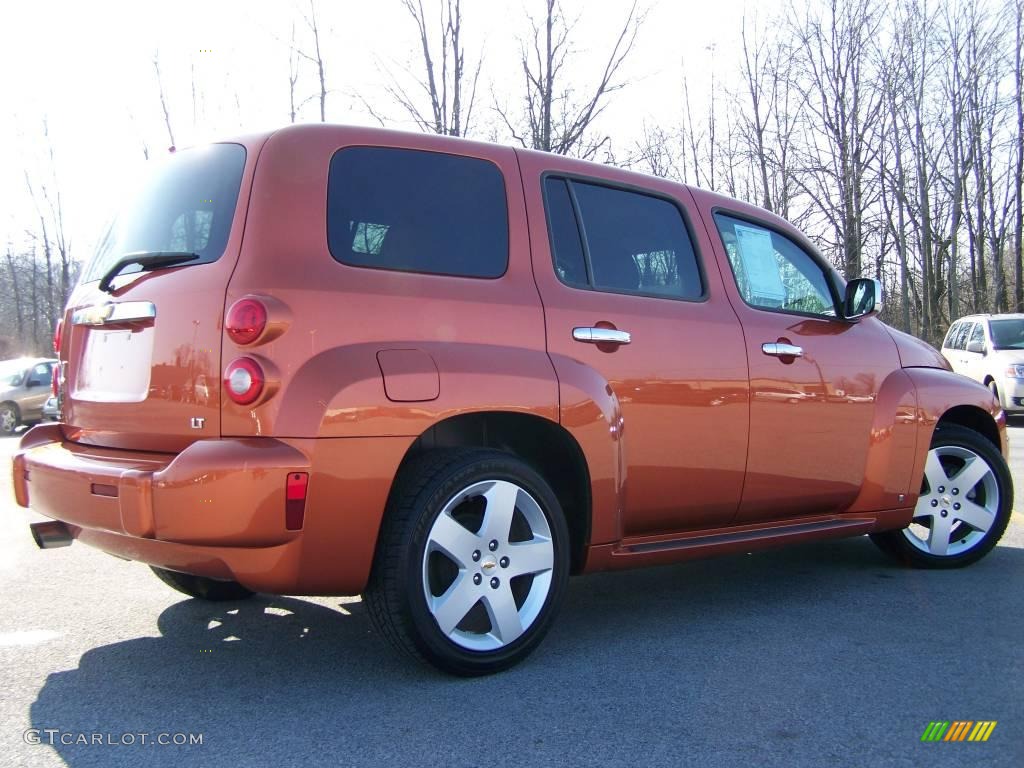 2008 HHR LT - Sunburst Orange II Metallic / Ebony Black photo #4