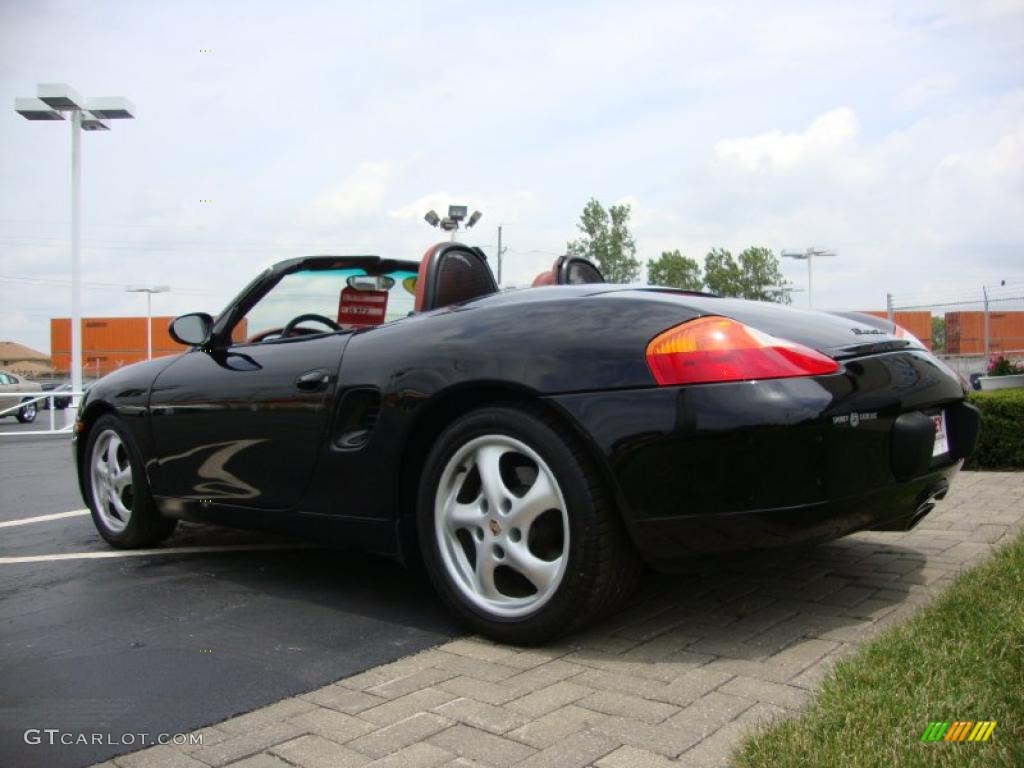 1999 Boxster  - Black / Boxster Red photo #3