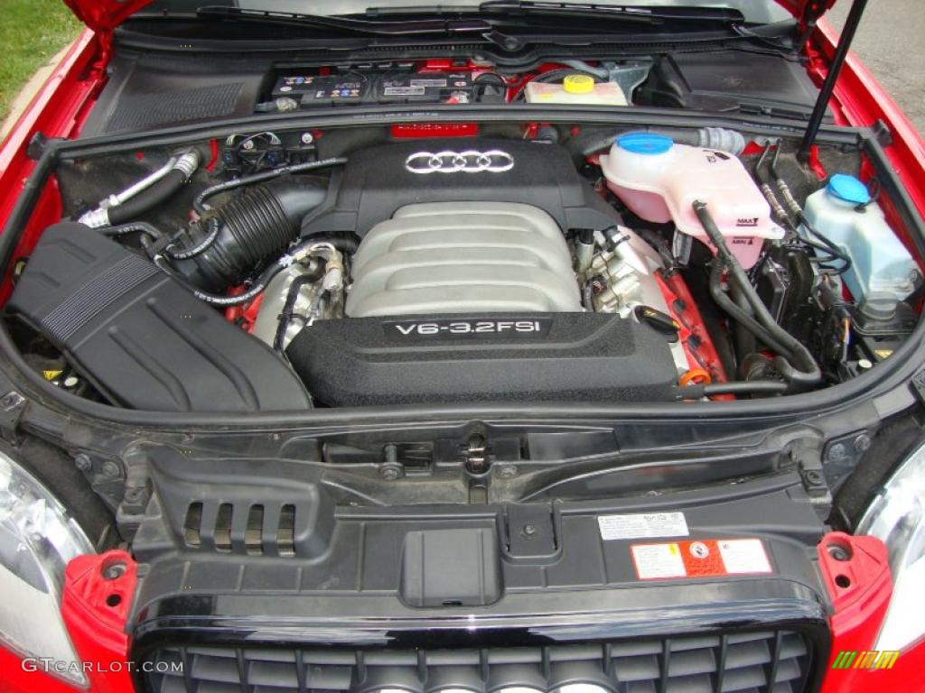 2008 A4 3.2 Quattro S-Line Sedan - Brilliant Red / Black photo #27