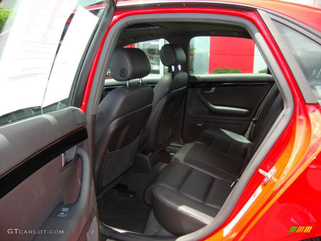 2008 A4 3.2 Quattro S-Line Sedan - Brilliant Red / Black photo #42