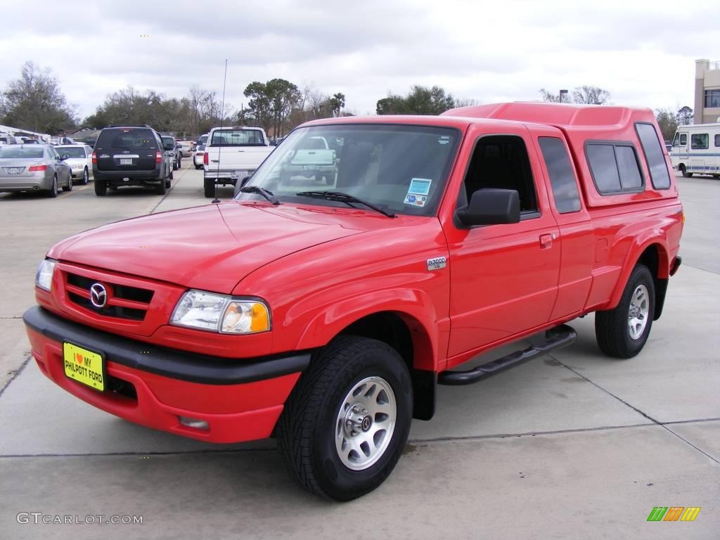 2006 B-Series Truck B3000 Dual Sport Cab Plus 4 - Volcanic Red / Graphite photo #1