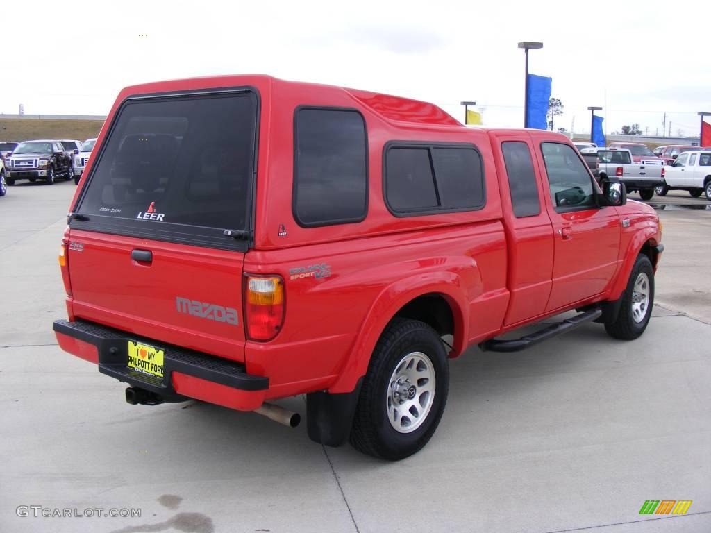 2006 B-Series Truck B3000 Dual Sport Cab Plus 4 - Volcanic Red / Graphite photo #6