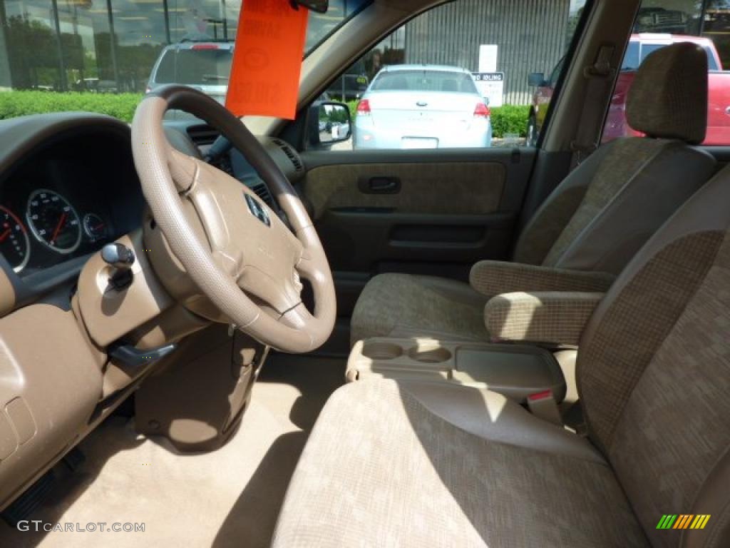 2003 CR-V LX 4WD - Clover Green Pearl / Saddle photo #10
