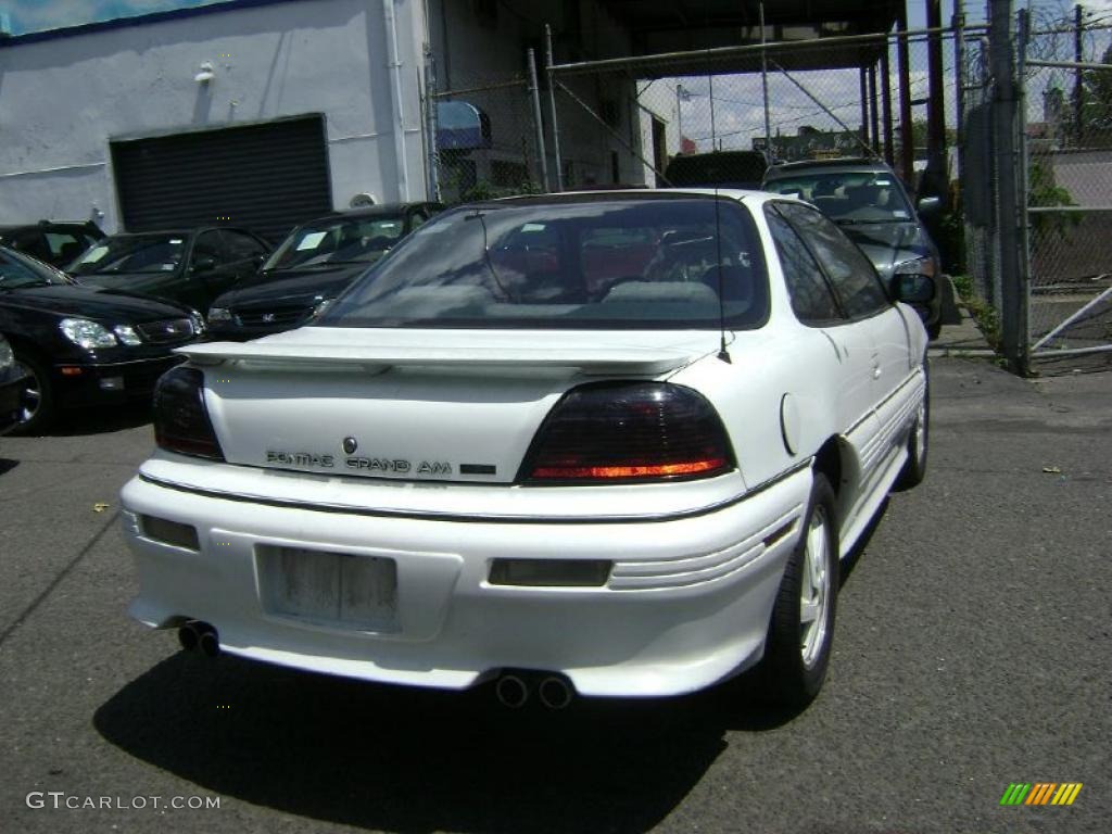 1995 Grand Am GT - Bright White / Grey photo #4