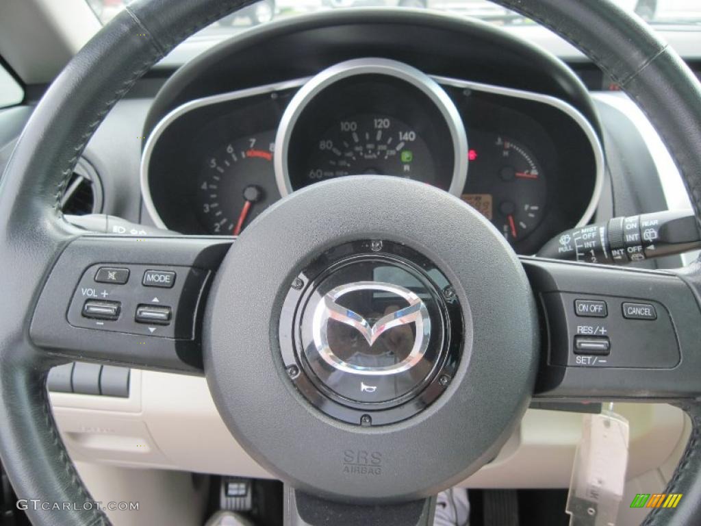 2007 CX-7 Sport - Brilliant Black / Sand photo #7