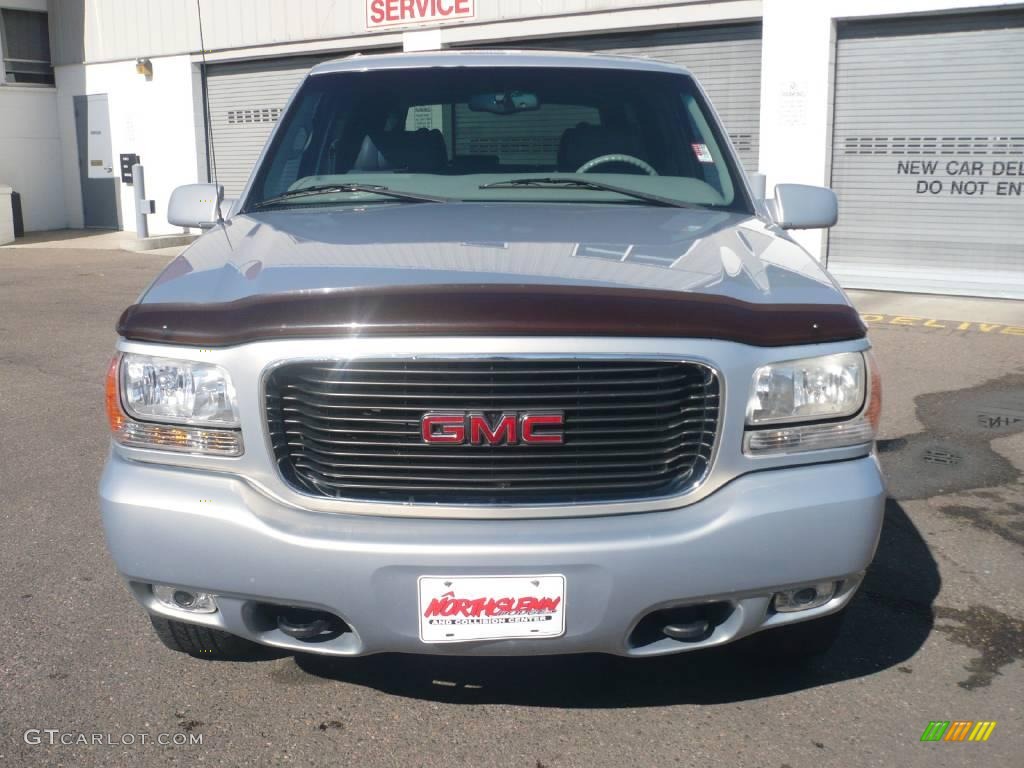 1999 Yukon Denali 4x4 - Silvermist Metallic / Stone Gray photo #2