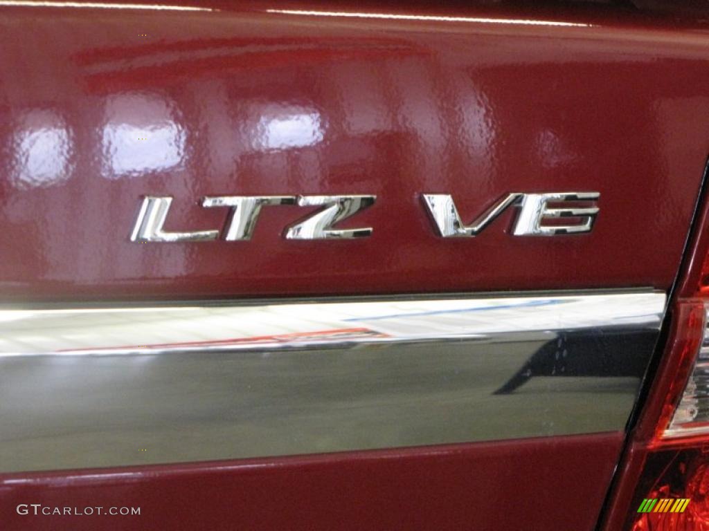 2007 Malibu LTZ Sedan - Sport Red Metallic / Titanium Gray photo #7