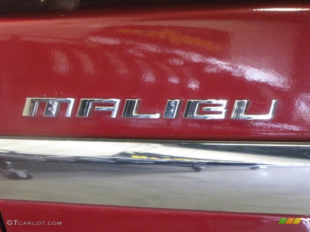 2007 Malibu LTZ Sedan - Sport Red Metallic / Titanium Gray photo #8