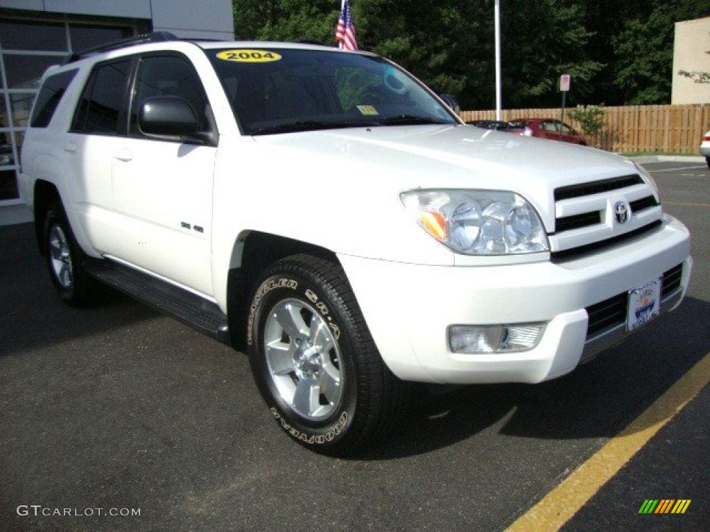 2004 4Runner SR5 4x4 - Natural White / Taupe photo #8