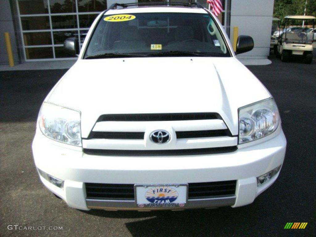 2004 4Runner SR5 4x4 - Natural White / Taupe photo #9