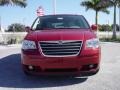 2009 Inferno Red Crystal Pearl Chrysler Town & Country Touring  photo #9