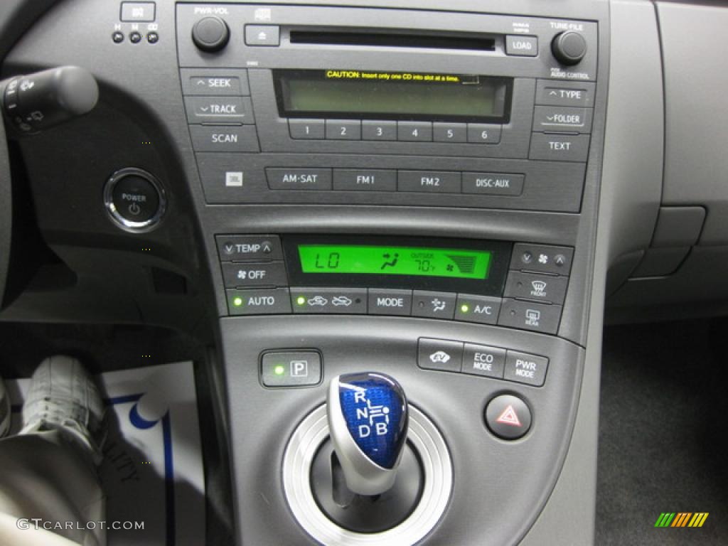 2010 Prius Hybrid II - Black / Dark Gray photo #2