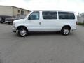 2009 Oxford White Ford E Series Van E150 XLT Passenger  photo #2