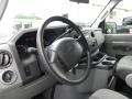 2009 Oxford White Ford E Series Van E150 XLT Passenger  photo #3