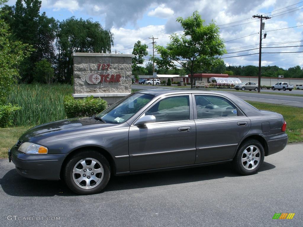 2001 626 ES - Moonlight Gray Metallic / Gray photo #1