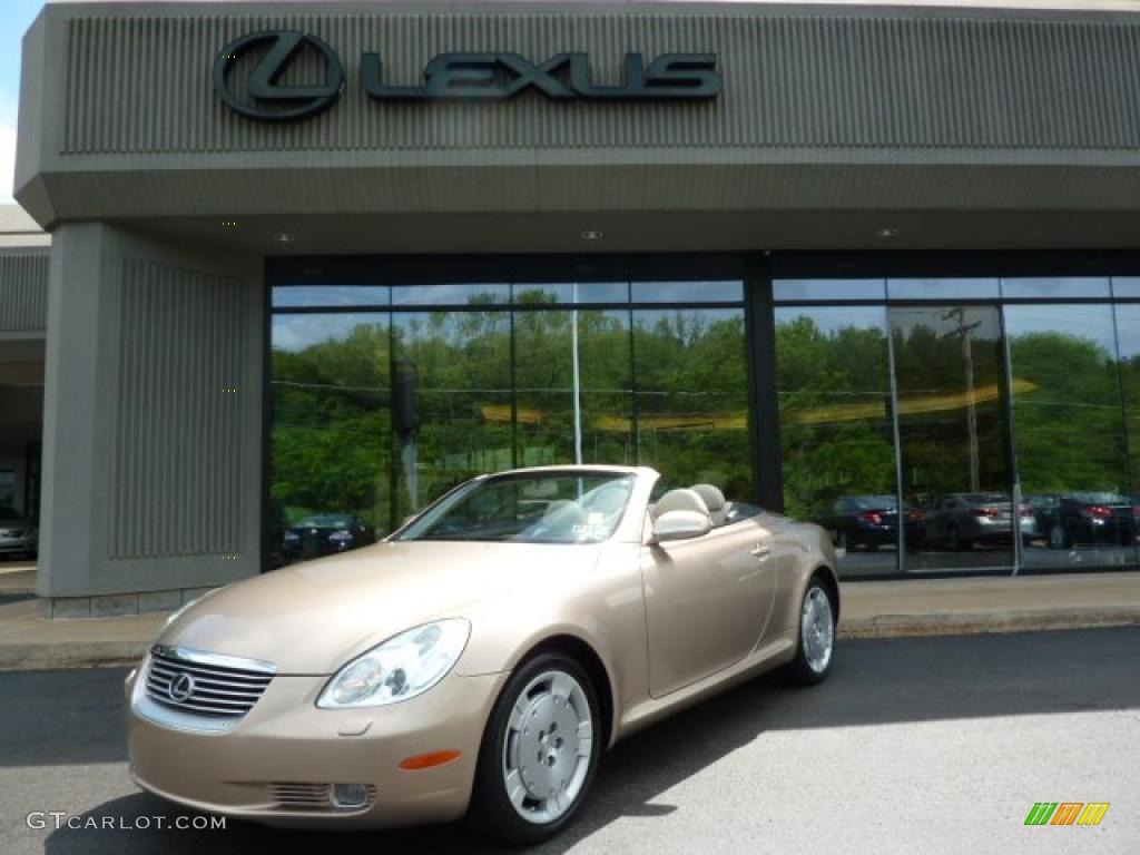 Egyptian Sand Pearl 2002 Lexus SC 430 Exterior Photo #31149523