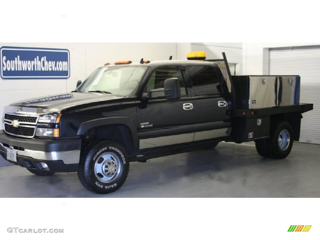 Dark Blue Metallic Chevrolet Silverado 3500