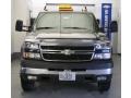 2006 Dark Blue Metallic Chevrolet Silverado 3500 LT Crew Cab 4x4 Dually  photo #2