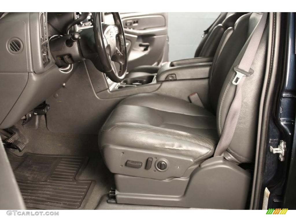 2006 Silverado 3500 LT Crew Cab 4x4 Dually - Dark Blue Metallic / Dark Charcoal photo #8