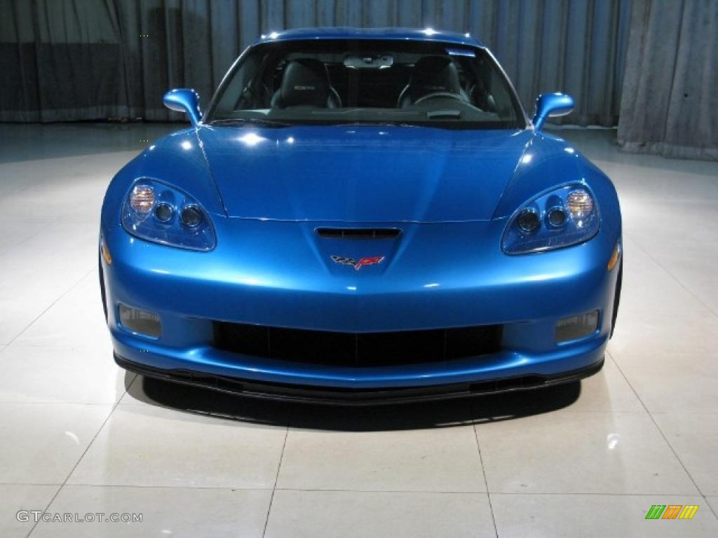 2008 Corvette Z06 - Jetstream Blue Metallic / Ebony/Titanium photo #4