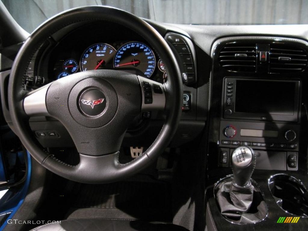 2008 Corvette Z06 - Jetstream Blue Metallic / Ebony/Titanium photo #8