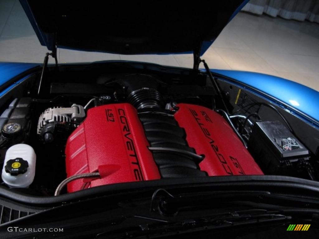 2008 Corvette Z06 - Jetstream Blue Metallic / Ebony/Titanium photo #15
