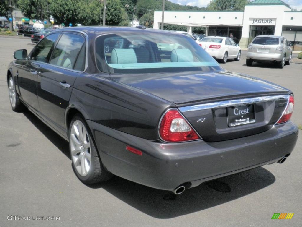 2008 XJ XJ8 L - Pearl Grey Metallic / Dove/Granite photo #4