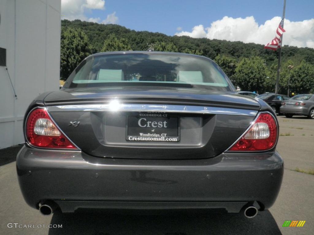 2008 XJ XJ8 L - Pearl Grey Metallic / Dove/Granite photo #5