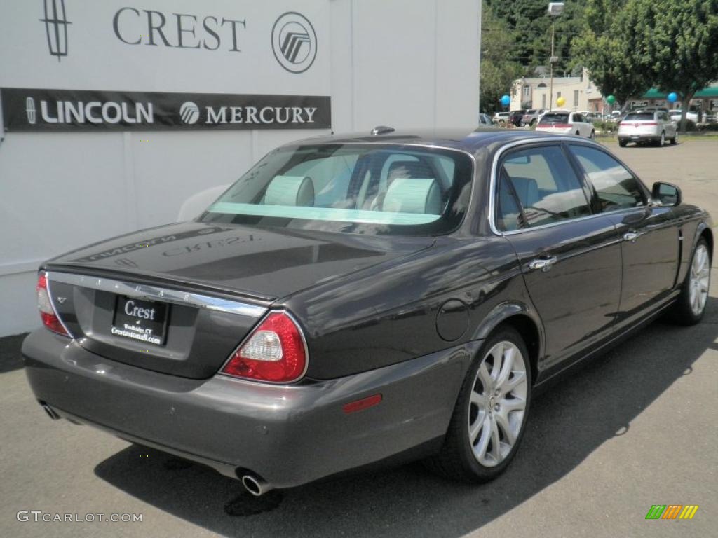 2008 XJ XJ8 L - Pearl Grey Metallic / Dove/Granite photo #6