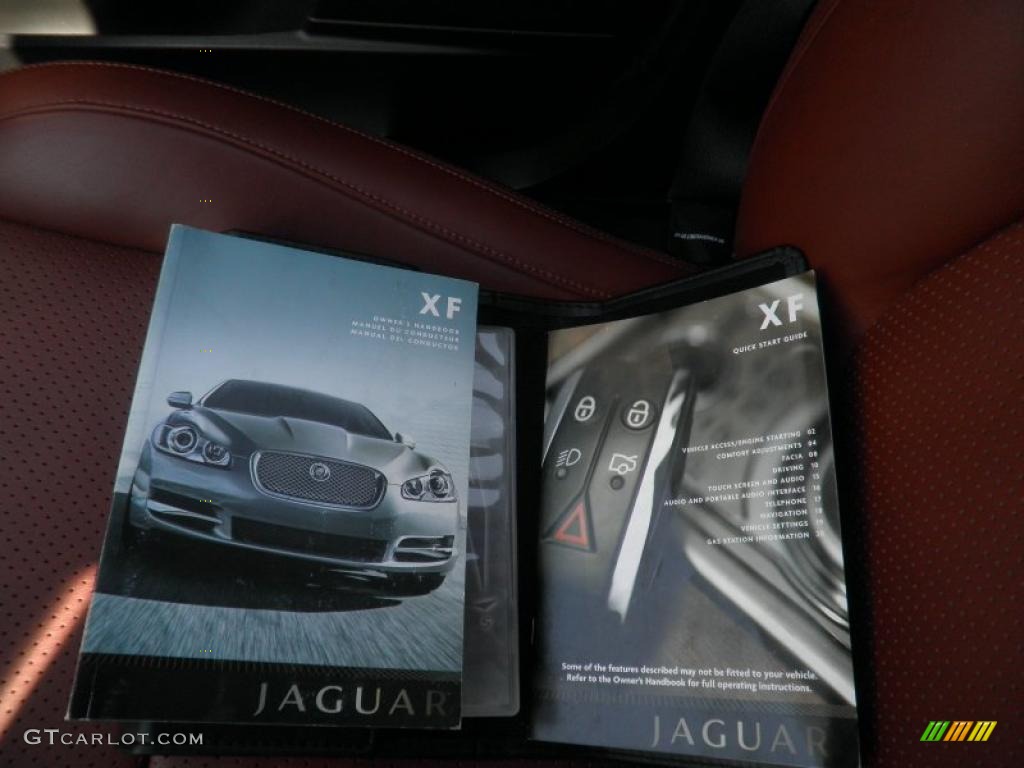 2009 XF Supercharged - Liquid Silver Metallic / Spice/Charcoal photo #13