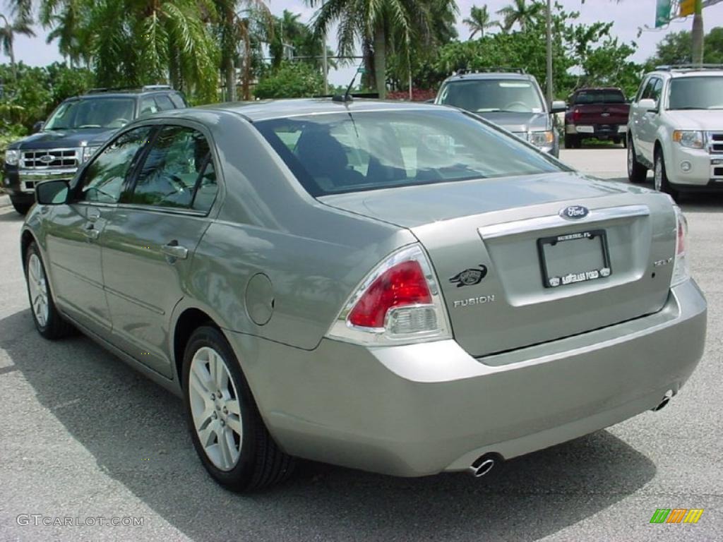 2009 Fusion SEL V6 - Moss Green Metallic / Charcoal Black photo #8