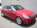 2008 Mars Red Mercedes-Benz C 350 Sport  photo #24