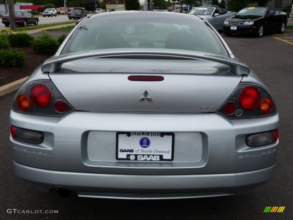 2003 Eclipse GS Coupe - Sterling Silver Metallic / Midnight photo #7