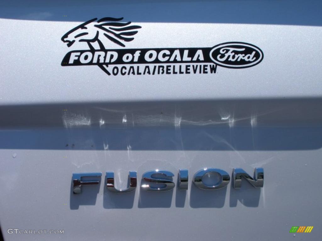 2010 Fusion SEL V6 - White Platinum Tri-coat Metallic / Medium Light Stone photo #4