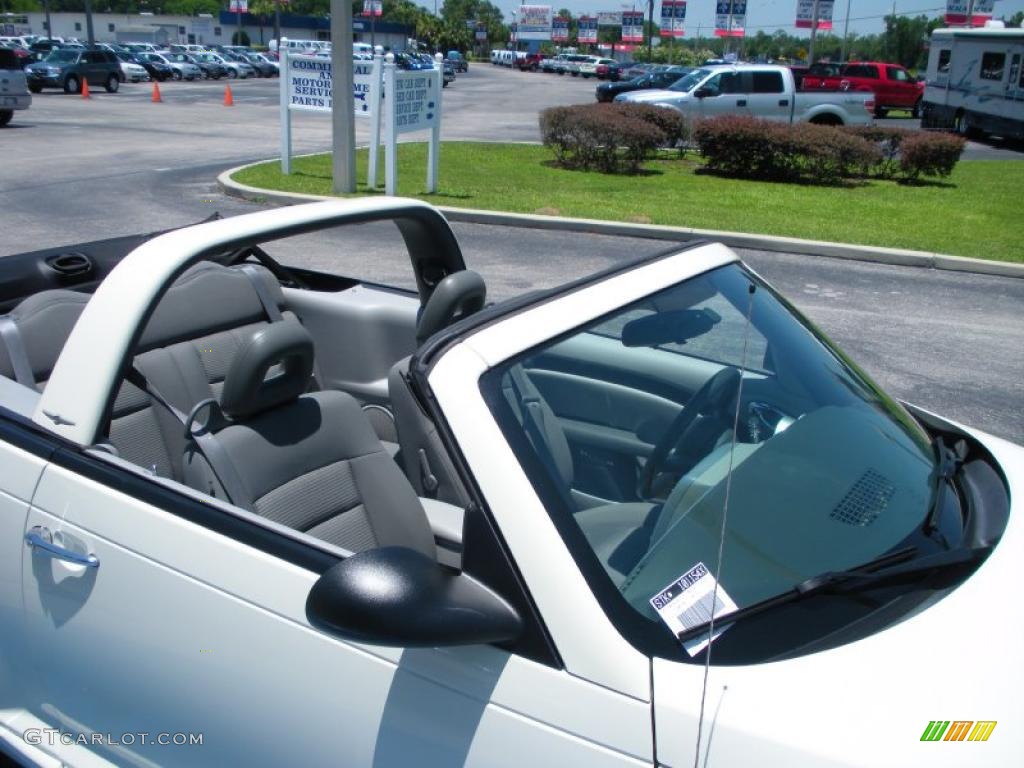2007 PT Cruiser Convertible - Cool Vanilla White / Pastel Slate Gray photo #12