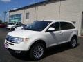 2010 White Suede Ford Edge SEL AWD  photo #1