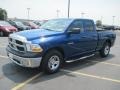 2010 Deep Water Blue Pearl Dodge Ram 1500 ST Quad Cab  photo #1